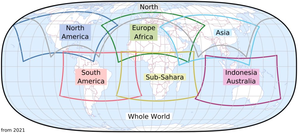 CO data selection map