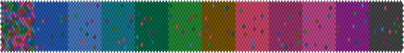 Diagnostic map in dark scheme