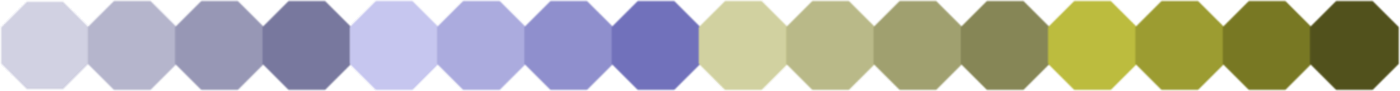 Banded scheme with 16 colours in red-blind vision